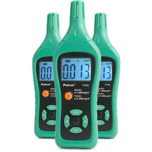 Lej en digital formaldehydmåler, der hurtigt og præcist kan måle koncentrationen af formaldehyd og TVOC i boligens indeluft