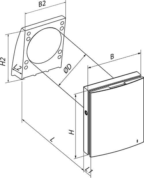 Duka One Pro 50+ dimensioner