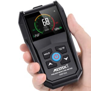 Lej en Mestek WM700A fugtmåler i en uge. Den professionelle, men enkle, fugtmåler er meget nem at anvende og der medfølger dansk vejledning