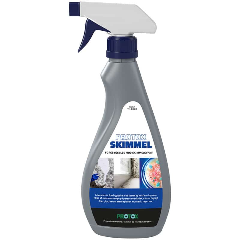 Protox Skimmel, der er vandbaseret, er velegnet til forebyggelse af skimmelsvamp-angreb