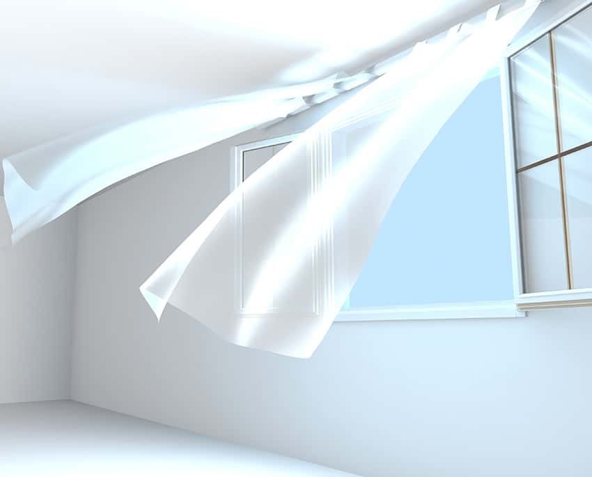 Effektiv ventilation sikrer optimal luftkvalitet, samtidig med at fugt og forurenende stoffer fjernes