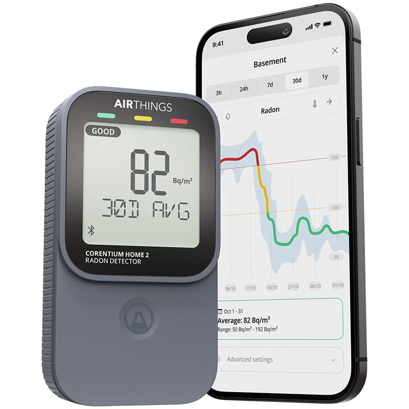 Corentium Home 2 er arvtageren til den populære Corentium Home (Canary). Meget præcis og nem at anvende. Kan sluttes til bl.a. app for flere muligheder