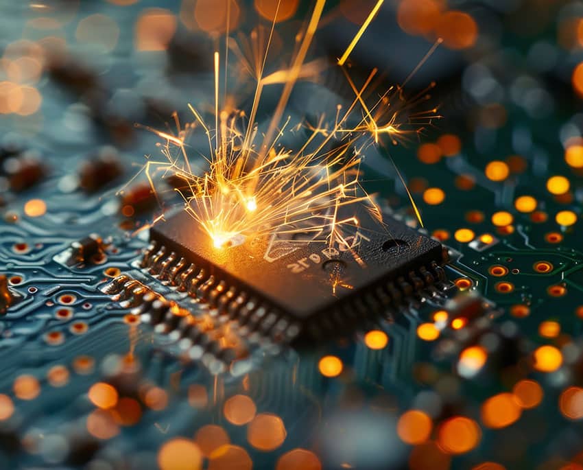 Tør luft øger mængden af statisk elektricitet, som både kan være generende og skade elektronik